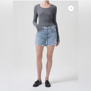 AGOLDE Parker long shorts